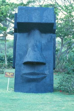 OK, now it's a picture of a stone head.